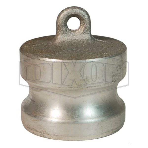 Boss-Lock Type DP Cam and Groove Dust Plug, 2-1/2 in Nominal, Aluminum, Domestic